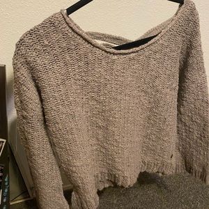 ✨grey roxy sweater 🤍